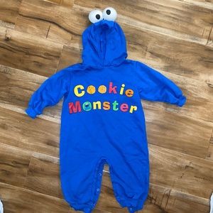 Cookie Monster 4T Sesame Street Costume